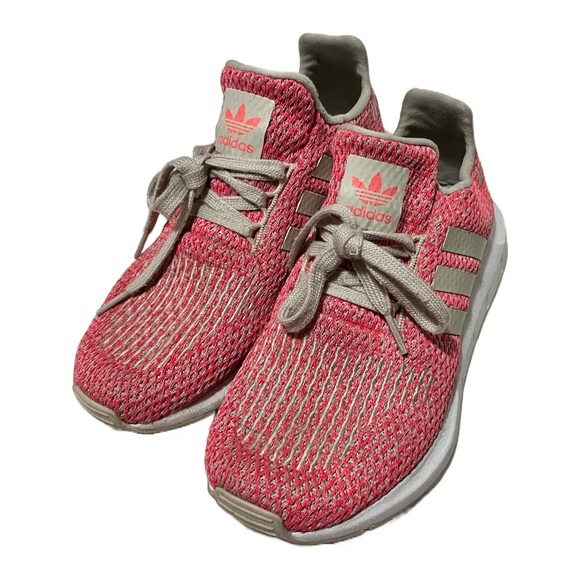 Adidas Pink Textured Running Shoes size 6 - Picture 3 of 5